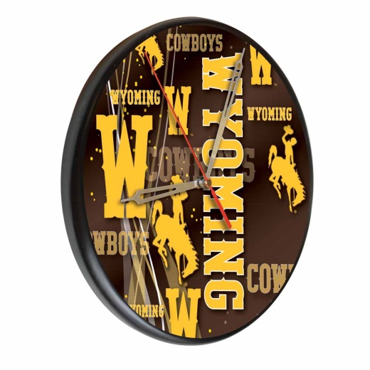 Wyoming Digitally Printed Wood Clock By The Holland Bar Stool Co