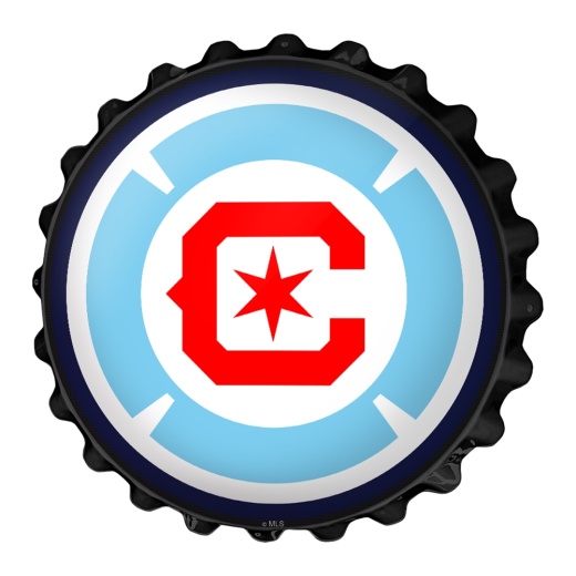 Chicago Fire: Bottle Cap Wall Sign