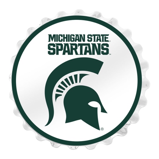 Michigan State Spartans: Bottle Cap Wall Light