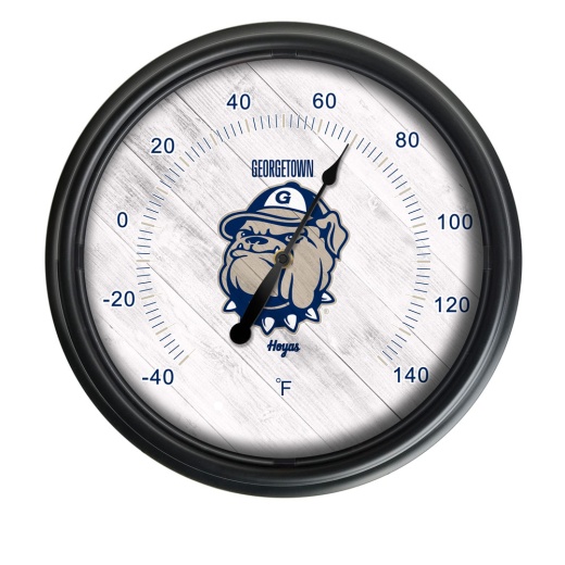 Georgetown University Indoor/Outdoor Led Thermometer By Holland Bar Stool Company