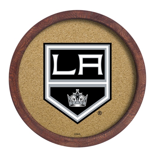 La Kings: Barrel Top Cork Note Board