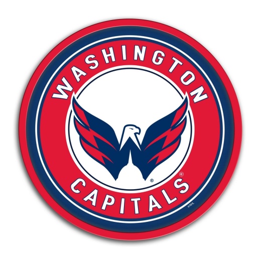 Washington Capitals: Modern Disc Wall Sign