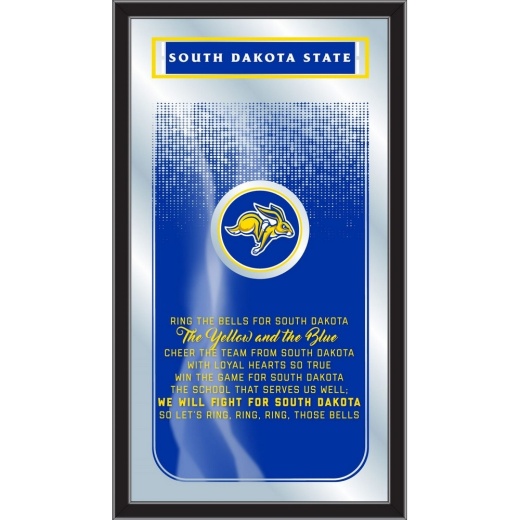 South Dakota State University 26" X 15" Fight Song Mirror By Holland Bar Stool Company