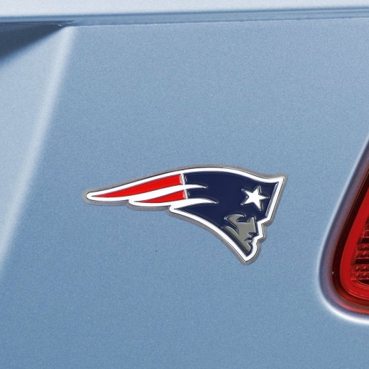 England Patriots 3D Color Metal Emblem