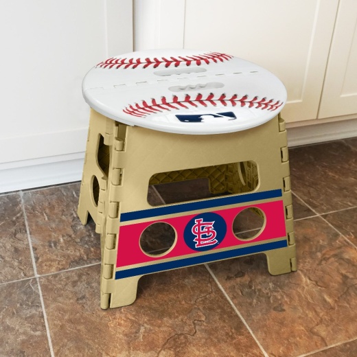 St. Louis Cardinals Folding Step Stool 13In. Rise