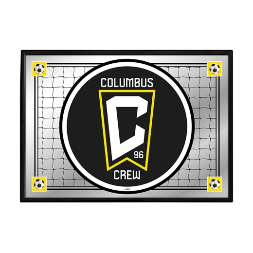 Columbus Crew: Team Spirit Framed Mirrored Wall Sign