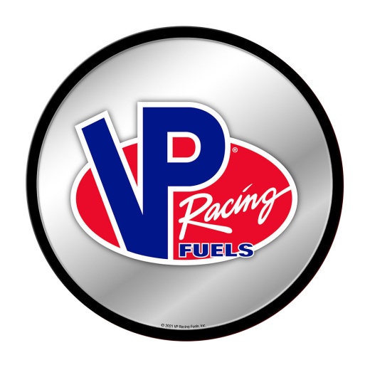 Vp Racing Fuels: Modern Disc Mirrored Wall Sign