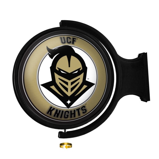 Ucf Knights: Mascot Original Round Rotating Lighted Wall Sign