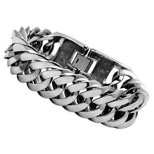 Tk340 High Polished Stainless Steel Bracelet