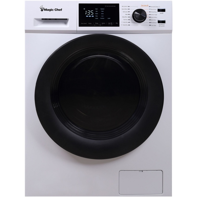 2.7 Cu Ft Washer Dryer Combo - White