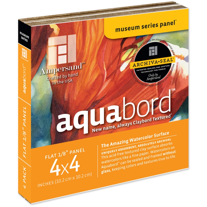 Aquabord 1/8" Flat - 4Pk 4x4