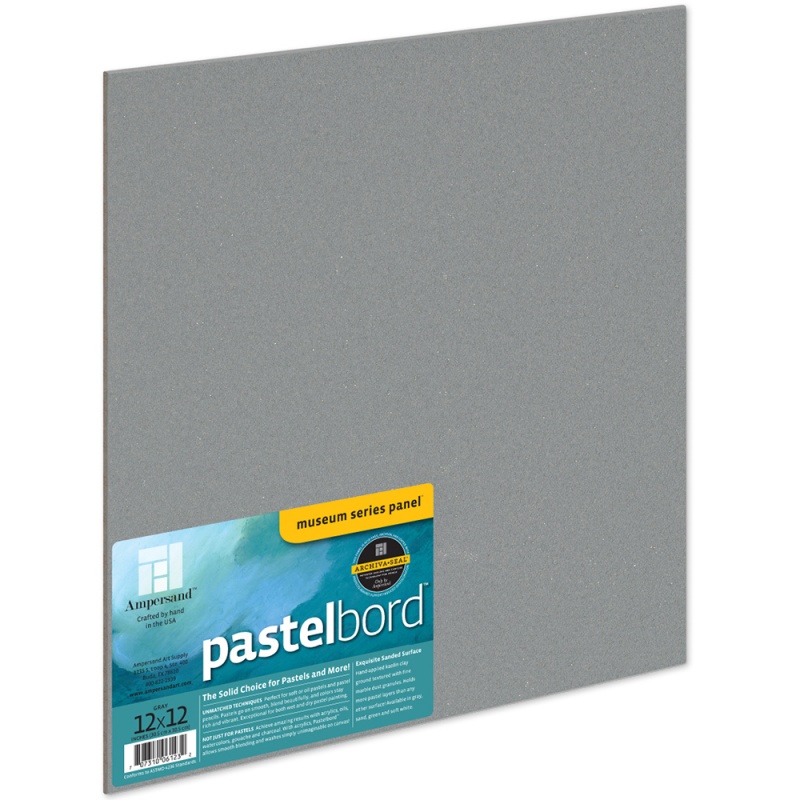 Pastelbord Grey 1/8" Flat 12X12