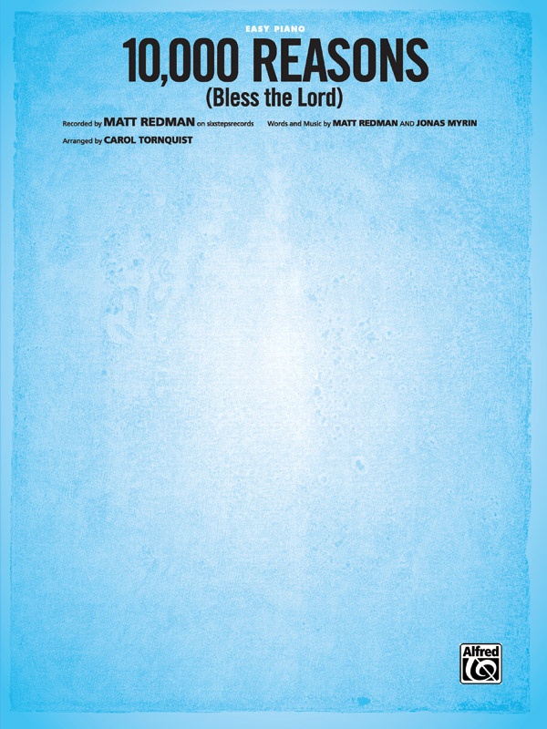 10,000 Reasons (Bless The Lord) Sheet