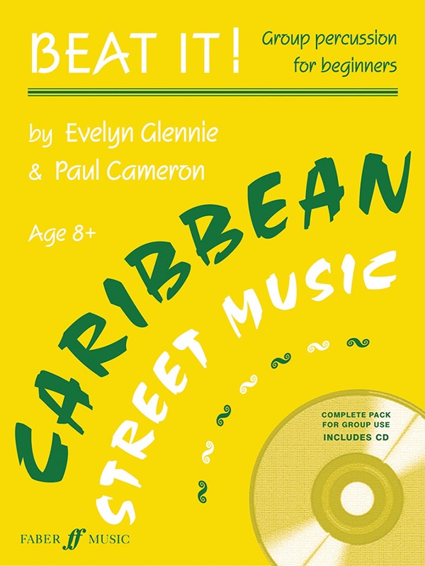 Beat It! Caribbean Street Music Group Percussion For Beginners Book & Cd