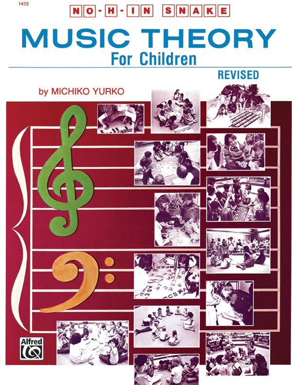 No H In Snake: Music Theory For Children Comb Bound Book