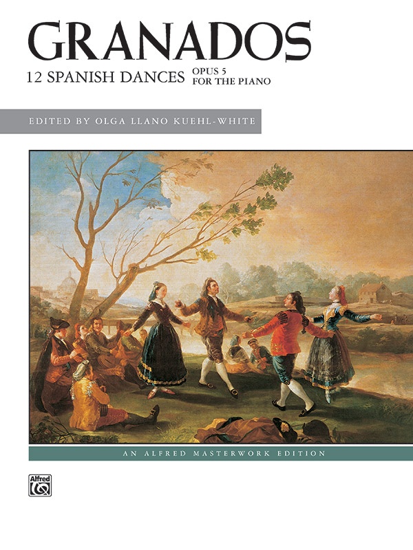 Granados: 12 Spanish Dances, Opus 5 Book