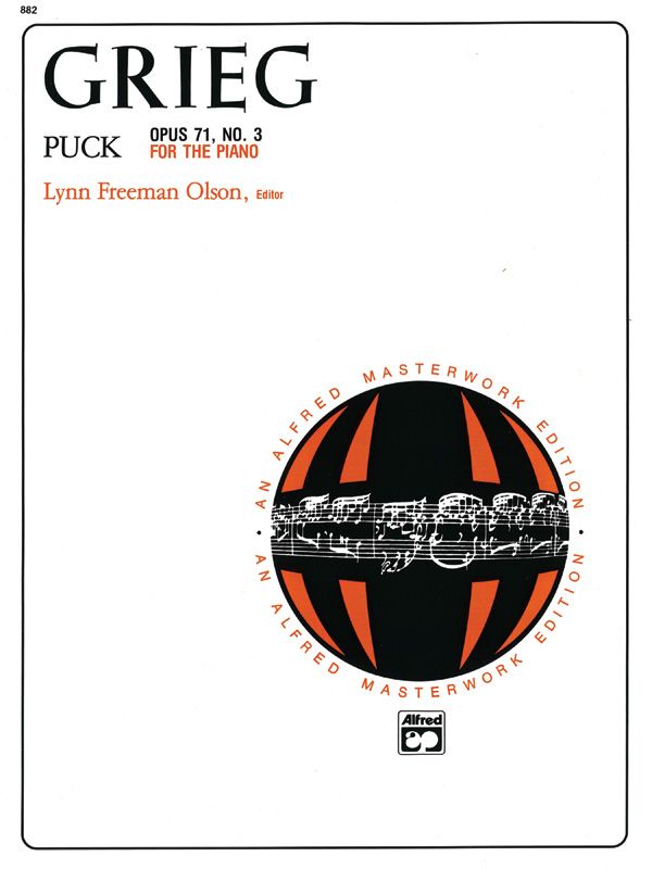 Grieg: Puck, Opus 71, No. 3 Sheet
