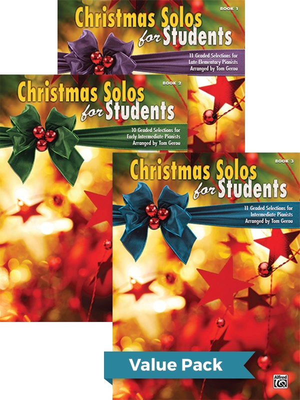 Christmas Solos For Students, 1-3 (Value Pack) Value Pack