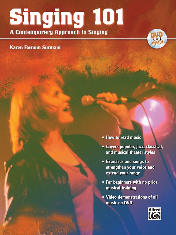 Singing 101 A Contemporary Approach To Singing Book & Dvd