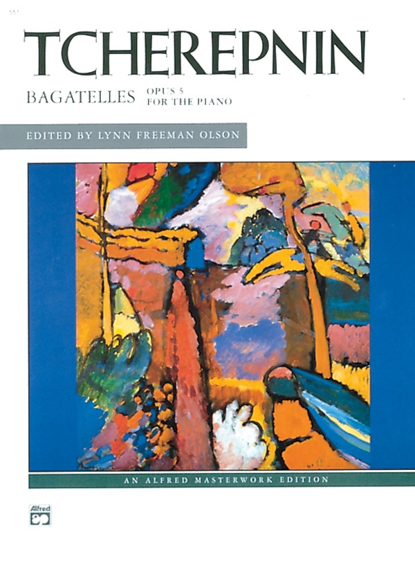 Tcherepnin: Bagatelles, Opus 5 Book