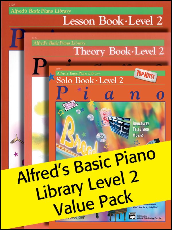 Alfred's Basic Piano Library 2 2012 (Value Pack) Value Pack