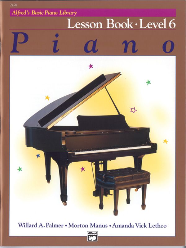 Alfred's Basic Piano Library: Lesson Book 6 Book