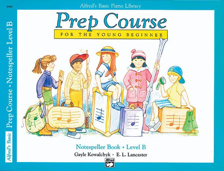 Alfred's Basic Piano Prep Course: Notespeller Book B For The Young Beginner
