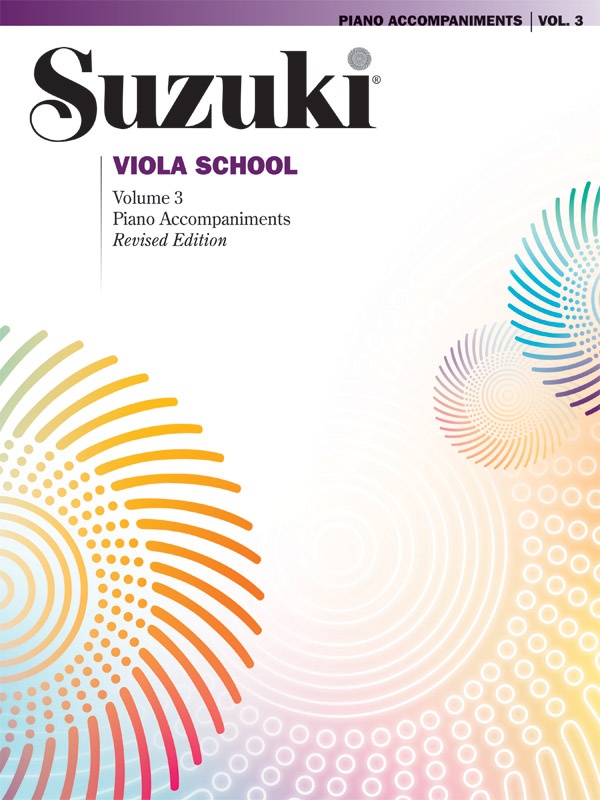 Suzuki Viola School, Volume 3 Revised Edition Book