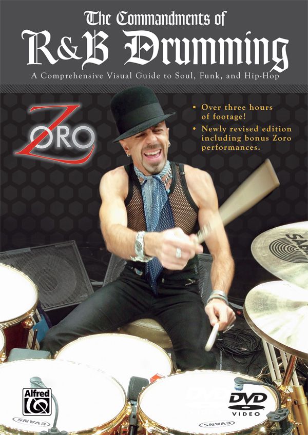 The Commandments Of R&B Drumming A Comprehensive Visual Guide To Soul, Funk & Hip-Hop Dvd