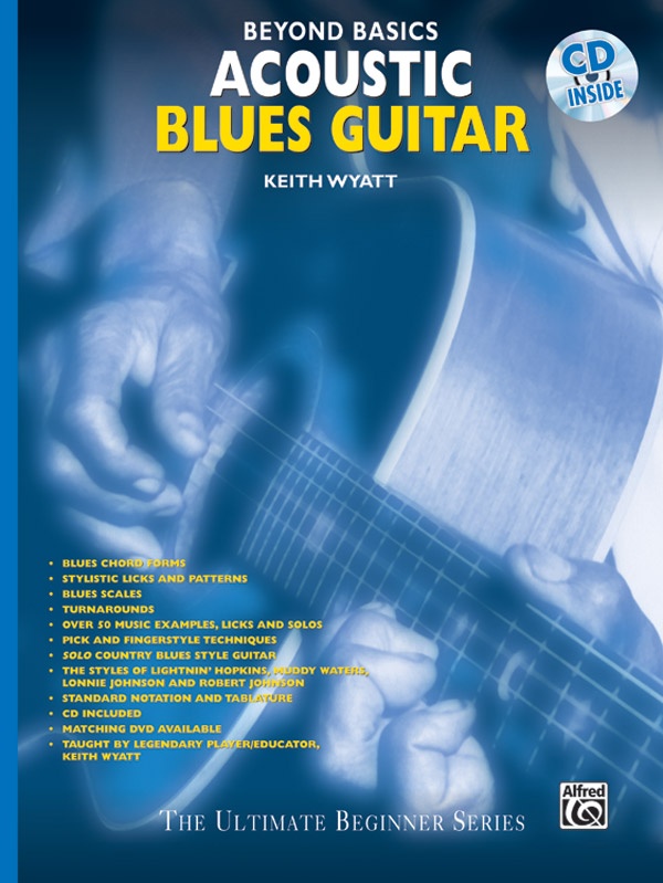Beyond Basics: Acoustic Blues Guitar Book & Cd