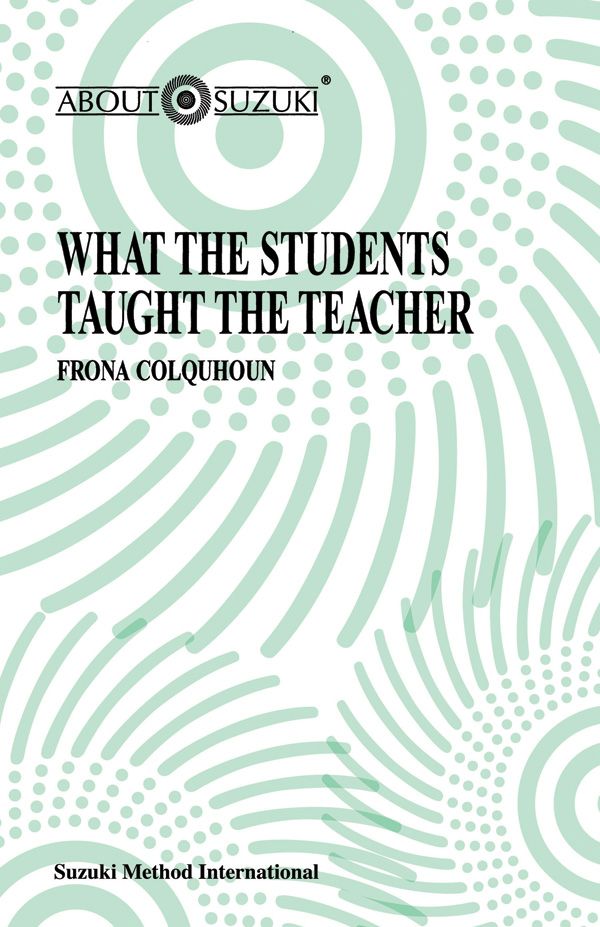 What The Students Taught The Teacher Book