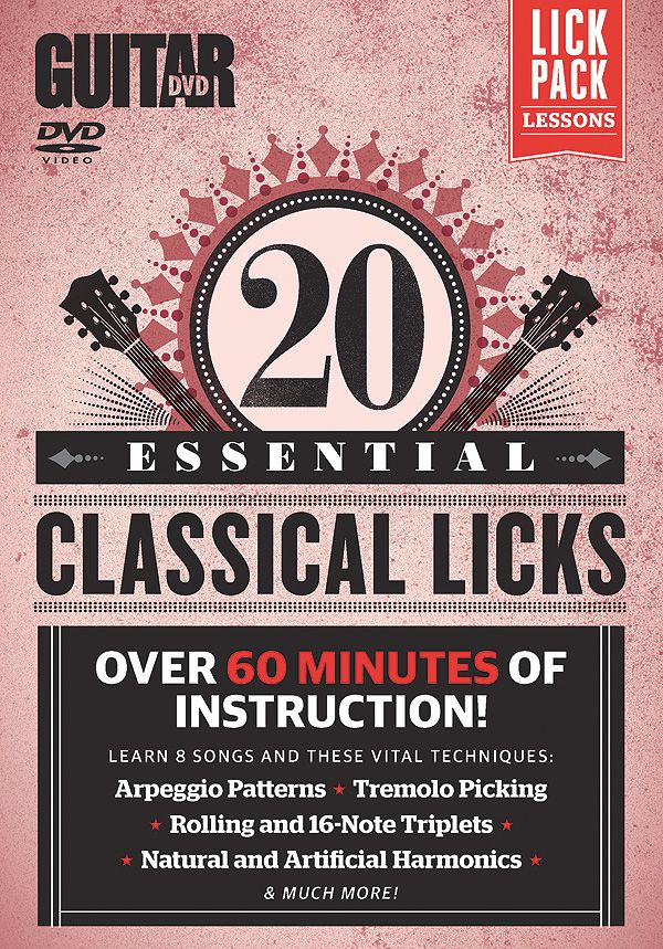 Guitar World: Essential Classical Licks Learn 6 Songs And Their Vital Techniques Dvd