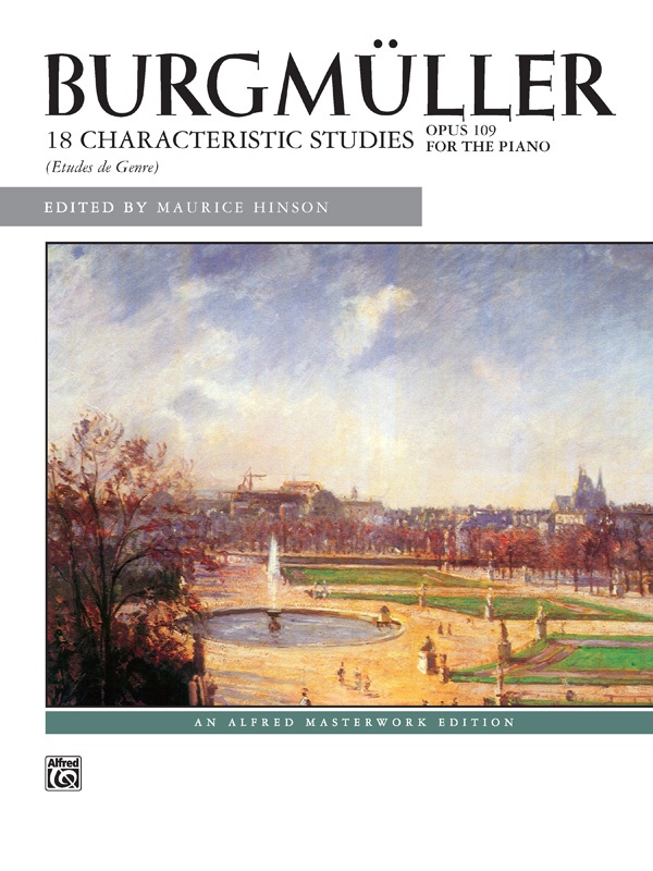 BurgmüLler: 18 Characteristic Studies, Opus 109 Book
