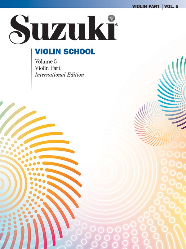 Suzuki Violin School, Volume 5 International Edition Book