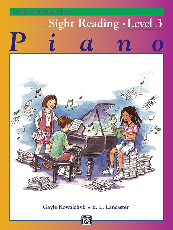 Alfred's Basic Piano Library: Sight Reading Book 3 Book