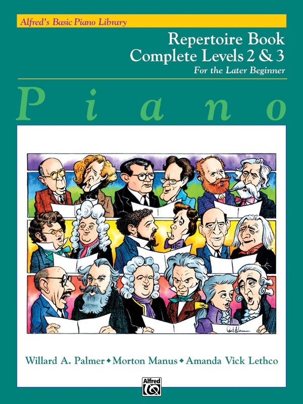 Alfred's Basic Piano Library: Repertoire Book Complete 2 & 3 For The Later Beginner Book