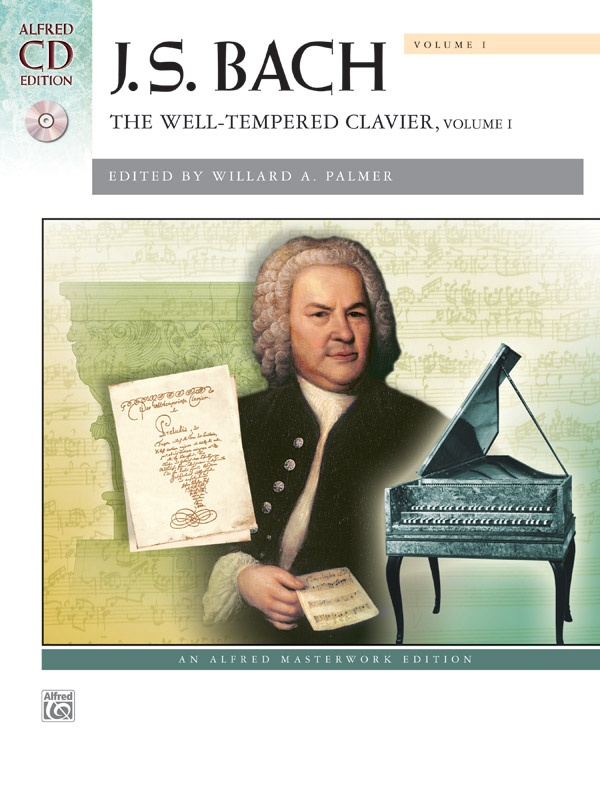J. S. Bach: The Well-Tempered Clavier, Volume I Comb Bound Book