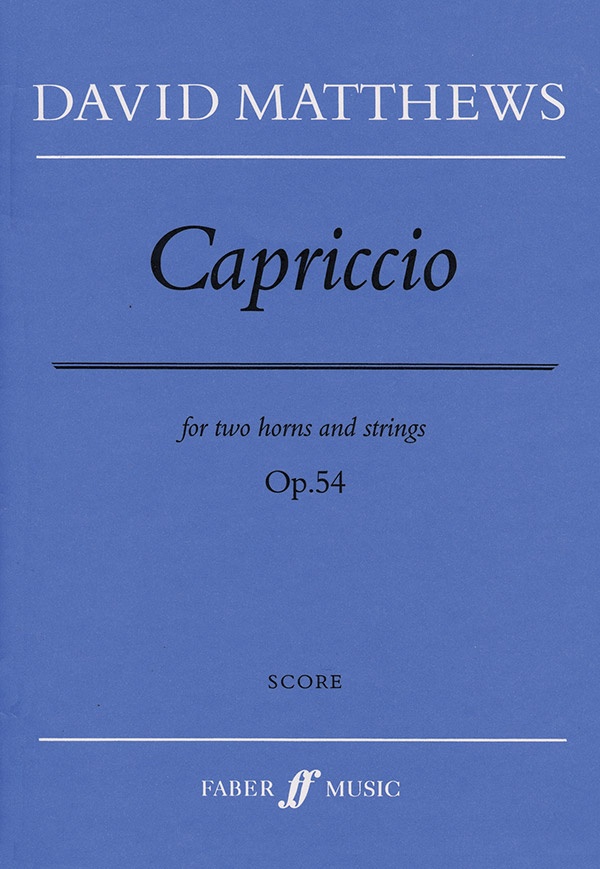 Capriccio Score
