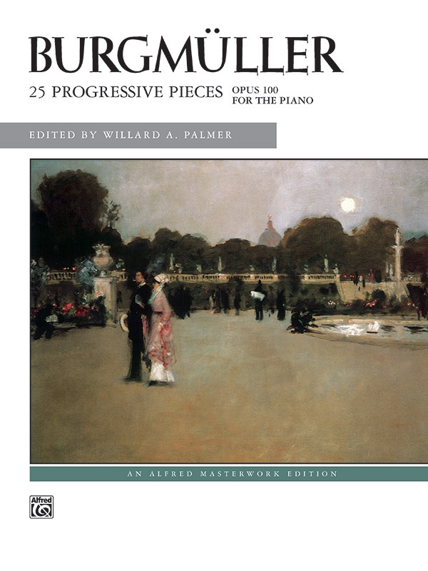 BurgmüLler: 25 Progressive Pieces, Opus 100 Book