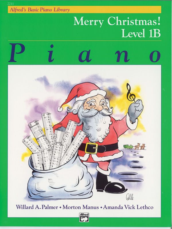 Alfred's Basic Piano Library: Merry Christmas! Book 1B Book