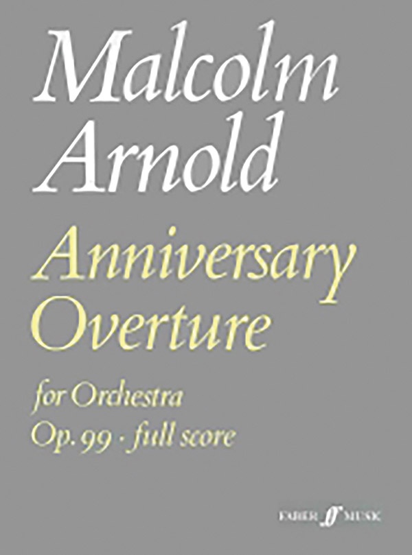 Anniversary Overture Full Score