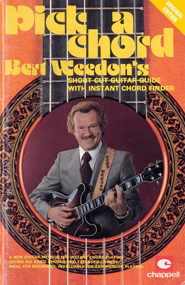 Pick A Chord Bert Weedon's Short Cut Guitar Guide With Instant Chord Finder Book