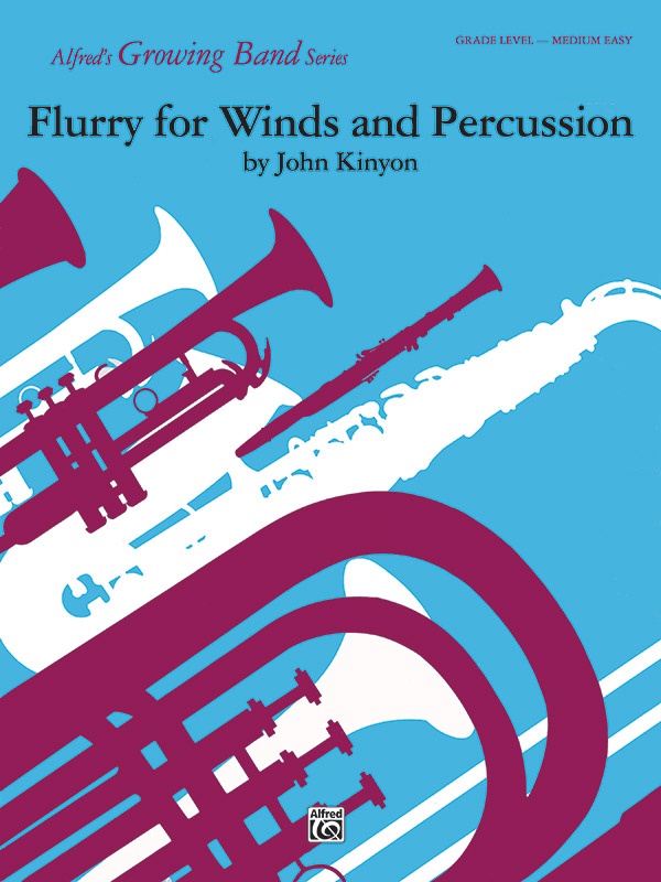 Flurry For Winds And Percussion Conductor Score & Parts