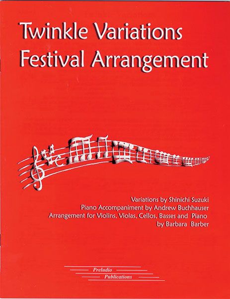 Twinkle Variations Festival Arrangement Book