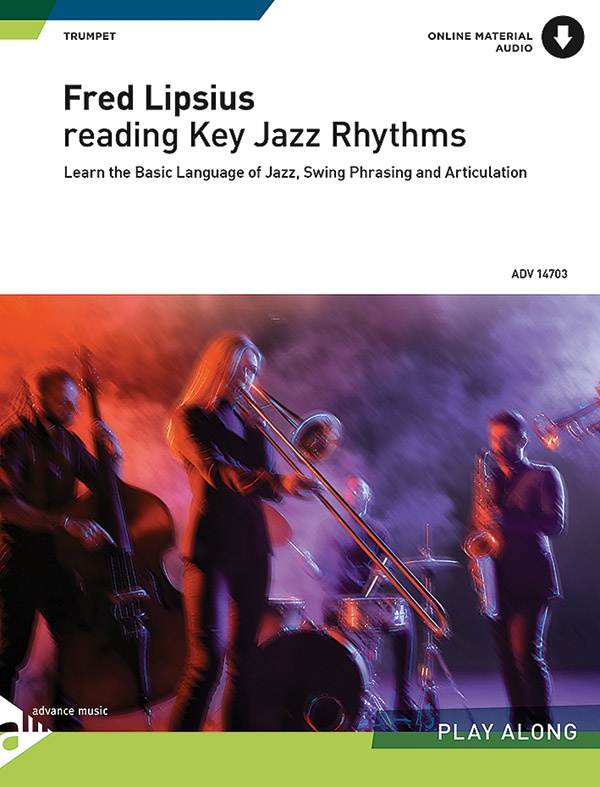 Reading Key Jazz Rhythms Trumpet Book & Online Audio