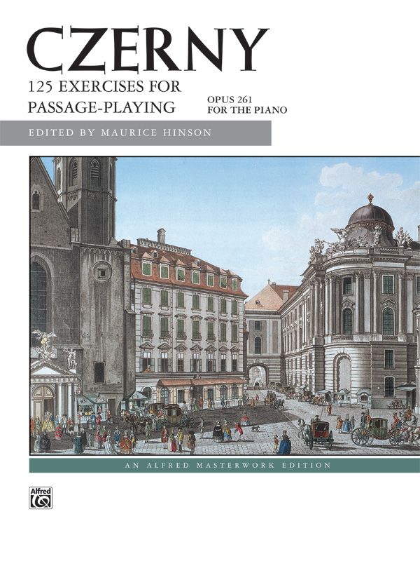Czerny: 125 Exercises For Passage Playing, Opus 261 Book