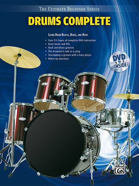 Ultimate Beginner Series: Drums Complete Book & Dvd (Sleeve)