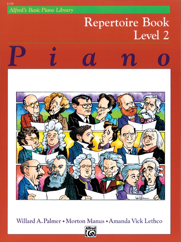 Alfred's Basic Piano Library: Repertoire Book 2 Book