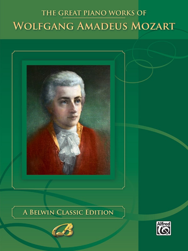 The Great Piano Works Of Wolfgang Amadeus Mozart Book