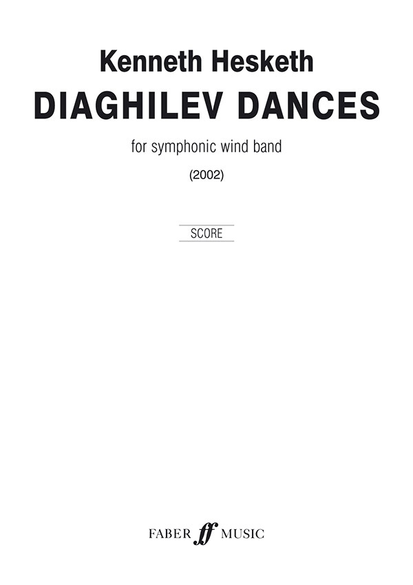Diaghilev Dances Score